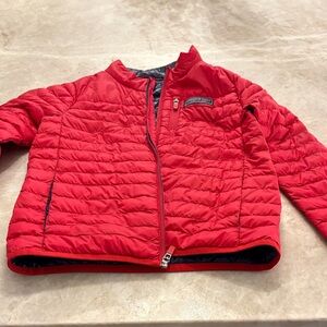 Vineyard Vines Kids Cherry Red Puffer Jacket